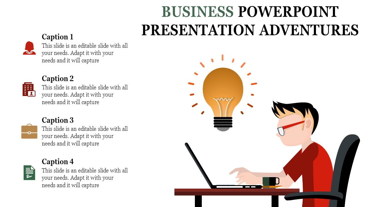 business powerpoint presentation-BUSINESS POWERPOINT PRESENTATION Adventures